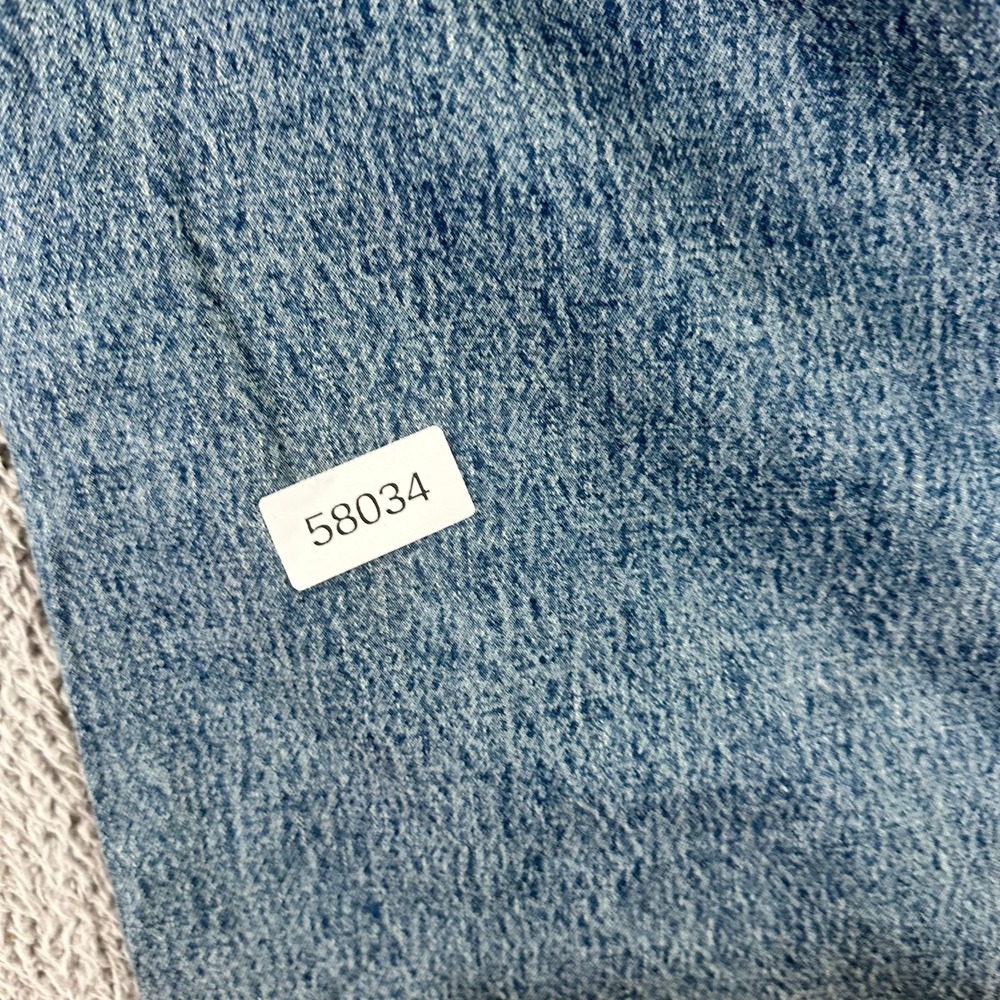 Hollister Jeans Women's 16 Blue Cotton Denim Straight Baggy Curvy Streetwear - Picture 12 of 12